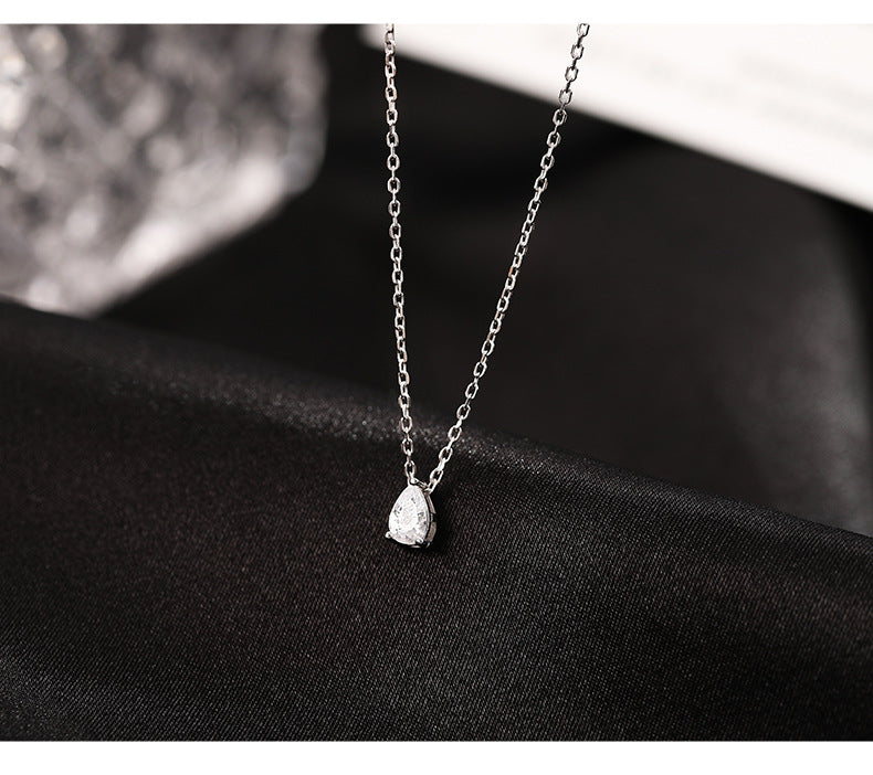 Sterling Silver Drop Necklace