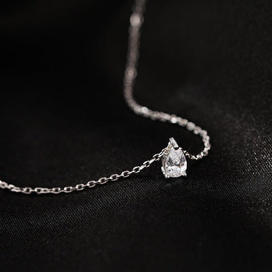 Sterling Silver Drop Necklace