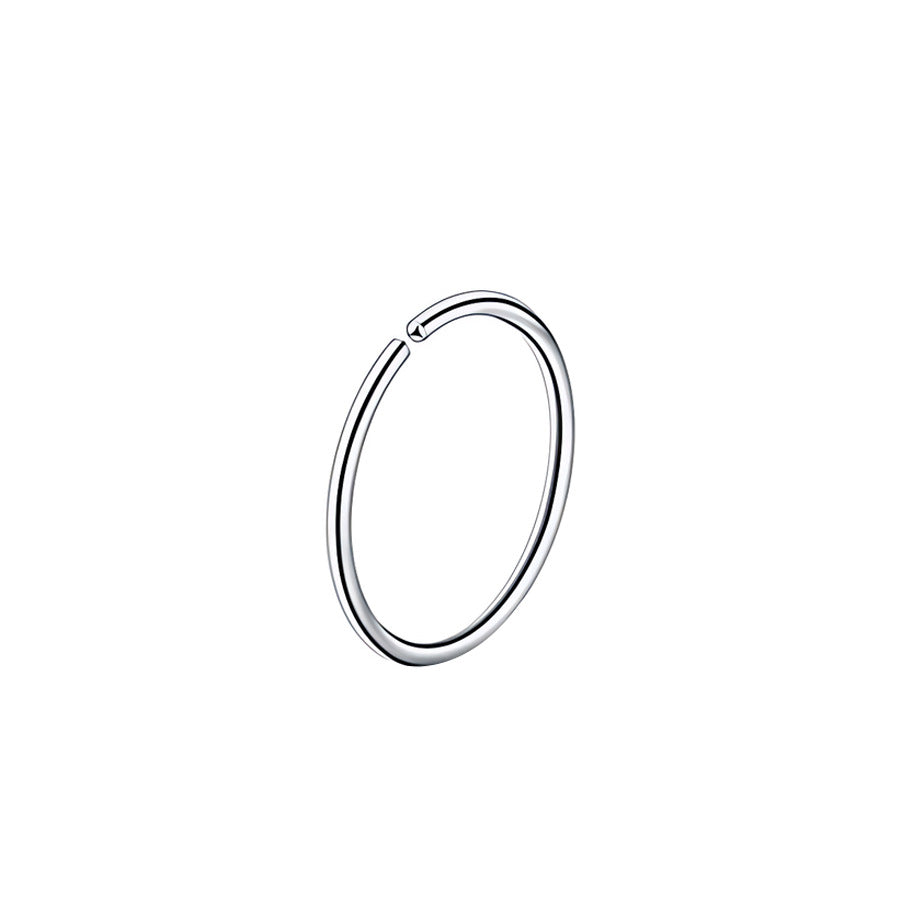 Bendable Nose Hoop Ring – 316L Surgical Steel